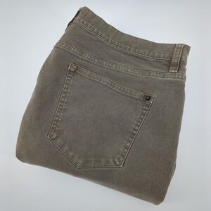 Proof Pants Mens 38x34 Olive Stretch Canvas Slim Fit 5 Pocket Workwear Huckberry